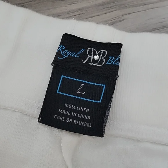 Wide Leg Linen Pants - Picture 6 of 8